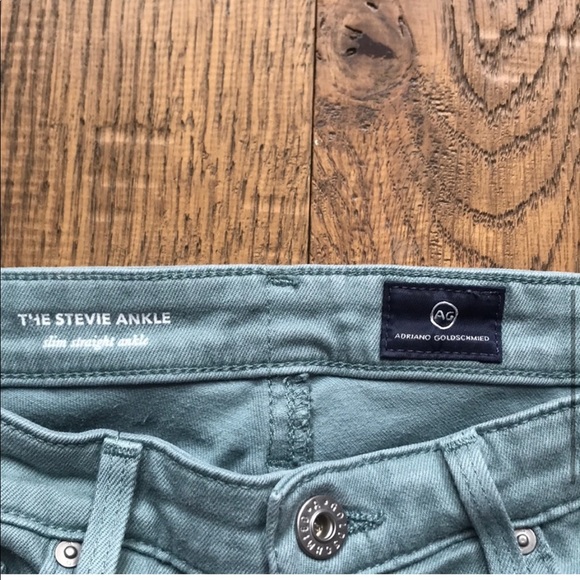AG Adriano Goldschmied Stevie Ankle Jean in Sage - Picture 4 of 7
